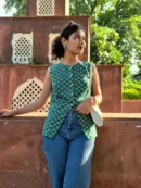Ethnic Print waistcot for Women: Casual & Chic Summer Style