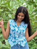 Floral Waistcoat for Women