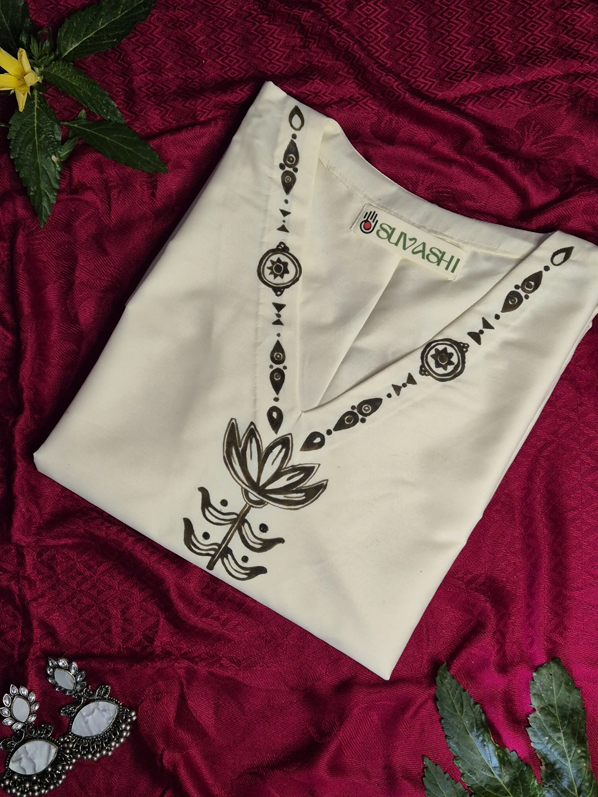 Tribal Art Short kurti