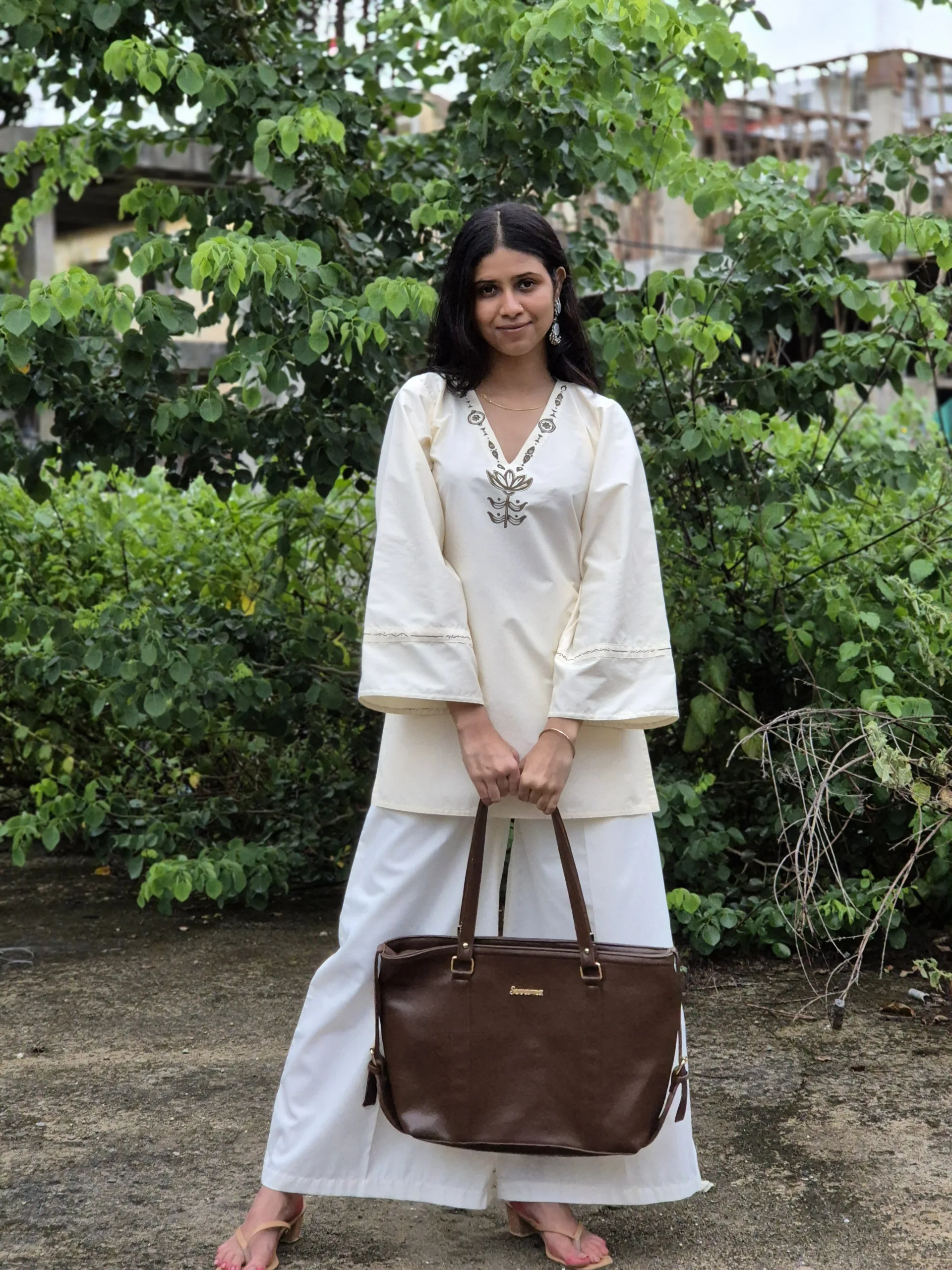 “Beautiful Full Sleeve Short Kurti for Women in Premium Cotton”